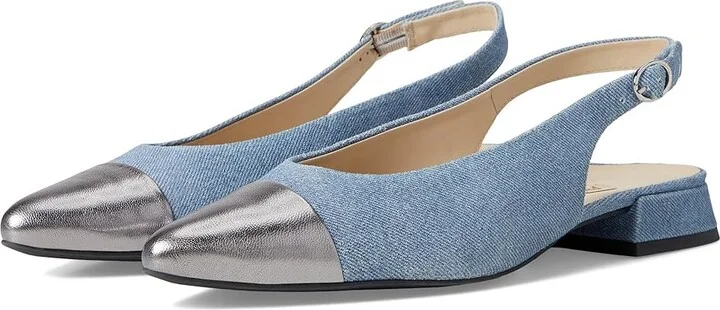 Paul Green Ynez Women's Shoes Denim : AT 3.5 (US Women's 6) M, Leather