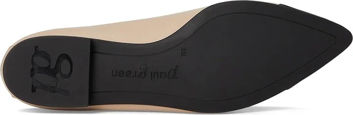 Paul Green Yvette Ballet Women's Flat Shoes Black/Biscuit : AT 4.5 (US Women's 7) M, Leather/Rubber - Image 3