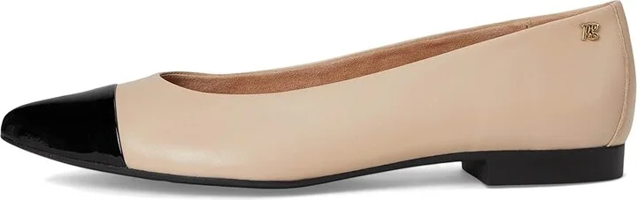 Paul Green Yvette Ballet Women's Flat Shoes Black/Biscuit : AT 4.5 (US Women's 7) M, Leather/Rubber - Image 6