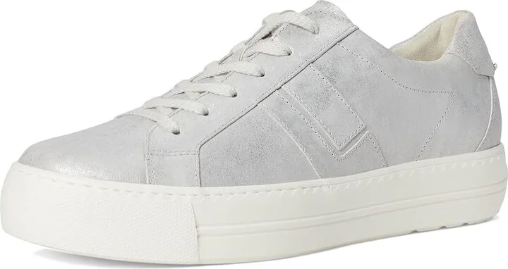 Paul Green Zoom Women's Shoes Silver : AT 3.5 (US Women's 6) M, Leather - Image 5