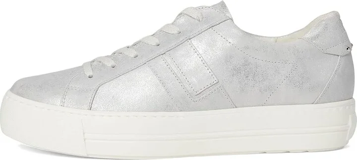 Paul Green Zoom Women's Shoes Silver : AT 3.5 (US Women's 6) M, Leather - Image 6