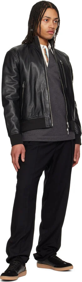 Paul Smith Black Leather Como Sneakers - Image 5