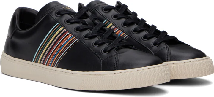 Paul Smith Black Leather Hansen Sneakers - Image 4