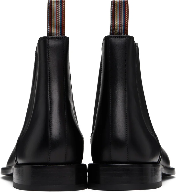 Paul Smith Black Leather Lawson Chelsea Boots - Image 2