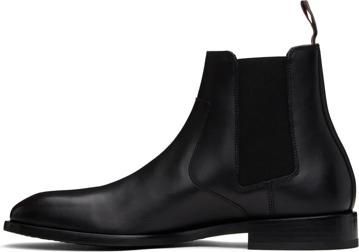 Paul Smith Black Leather Lawson Chelsea Boots - Image 3