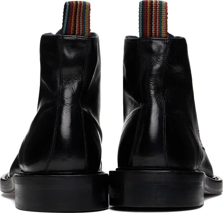 Paul Smith Black Newland Boots - Image 2