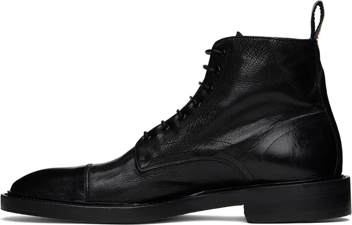 Paul Smith Black Newland Boots - Image 3