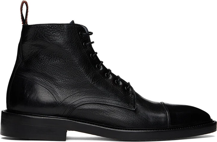 Paul Smith Black Newland Boots
