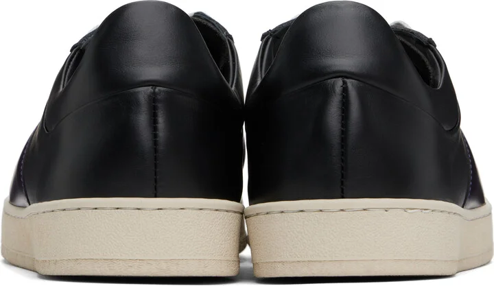 Paul Smith Black & Purple Leather Foley Sneakers - Image 2