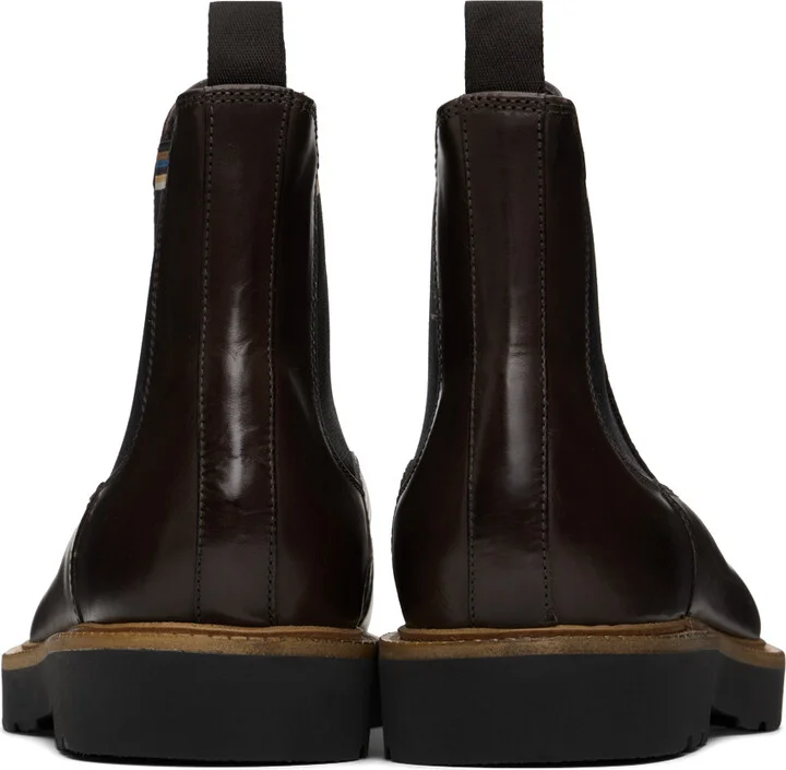 Paul Smith Brown Argo Chelsea Boots - Image 2