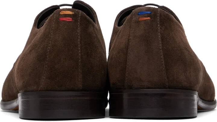 Paul Smith Brown Suede Carlo Derbys - Image 2