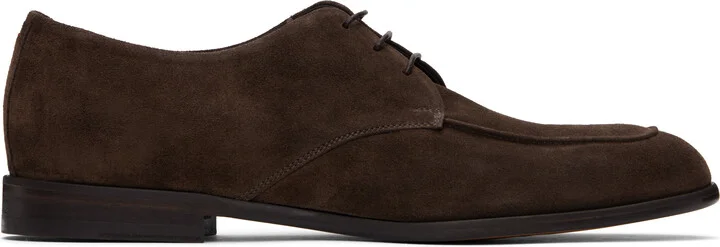 Paul Smith Brown Suede Carlo Derbys