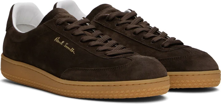 Paul Smith Brown Suede Como Sneakers - Image 4