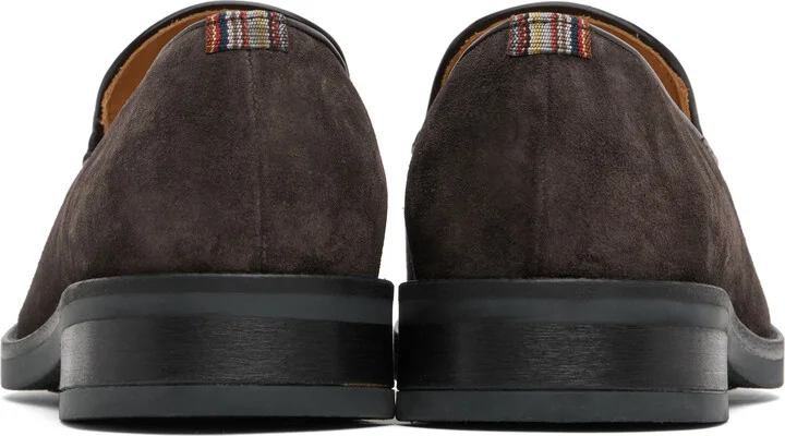 Paul Smith Brown Suede Lawrence Tassel Loafers - Image 2