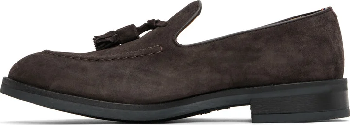 Paul Smith Brown Suede Lawrence Tassel Loafers - Image 3
