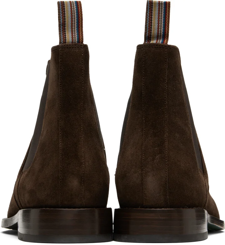 Paul Smith Brown Suede Lawson Chelsea Boots - Image 2