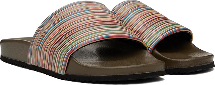Paul Smith Khaki Dru Sandals - Image 4