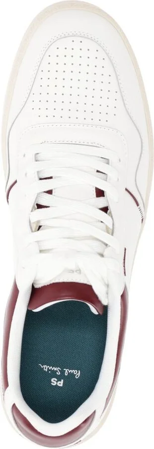 Paul Smith Mens Shoe Ellis White Bordo Spoiler - Image 3