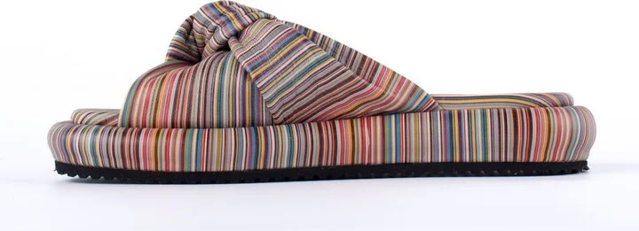 Paul Smith Multicolor Milleraies Leather Knot Slipper - Image 3