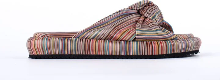 Paul Smith Multicolor Milleraies Leather Knot Slipper