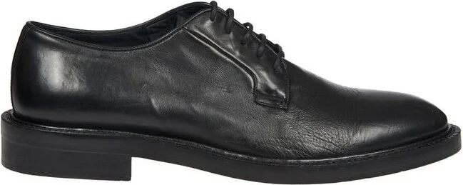 Paul Smith Round Toe Lace-Up Derby Shoes