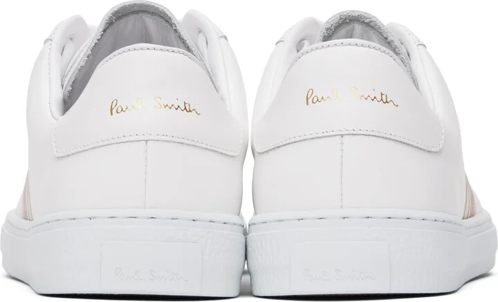 Paul Smith White Leather Hansen Sneakers - Image 2