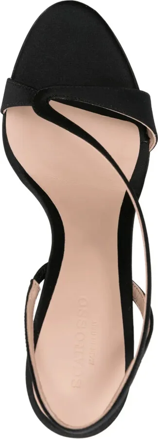 Paula 85mm satin sandals - Image 4