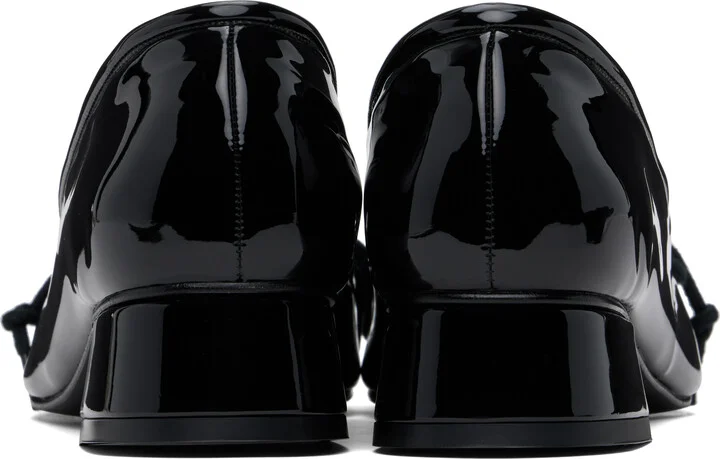 Paula Canovas Del Vas Black Diablo Ballerina Flats - Image 2