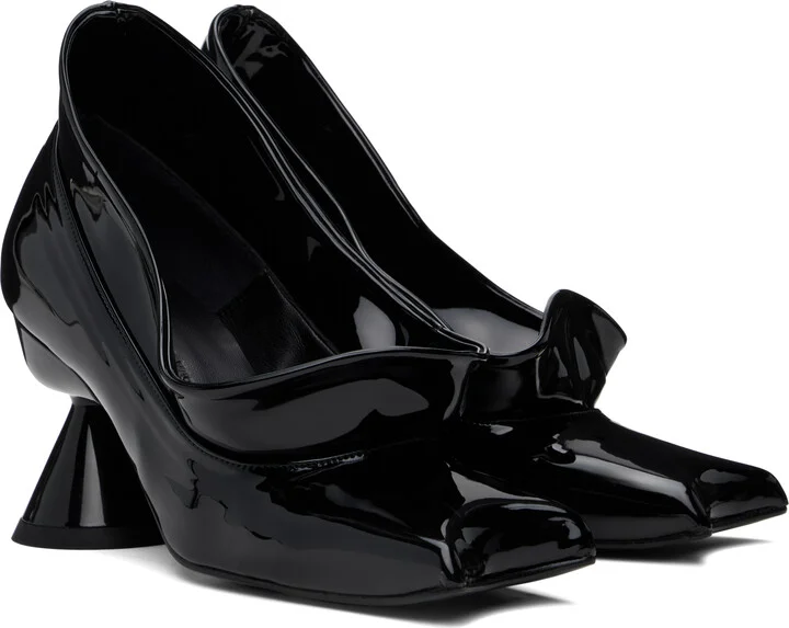 Paula Canovas Del Vas Black Diablo Saturn Heels - Image 4
