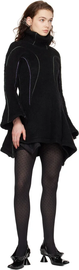 Paula Canovas Del Vas Black Diablo Saturn Heels - Image 5