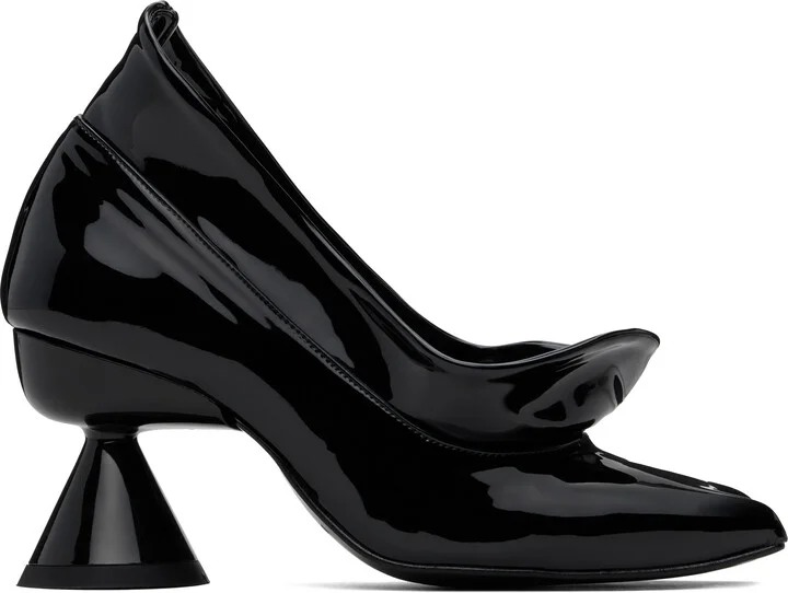 Paula Canovas Del Vas Black Diablo Saturn Heels