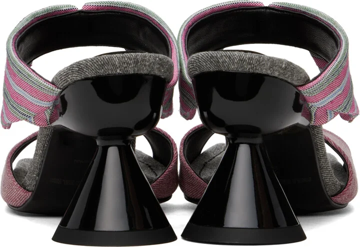 Paula Canovas Del Vas Pink Diablo Shirt Sandals - Image 2