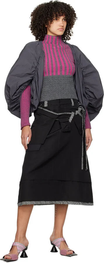 Paula Canovas Del Vas Pink Diablo Shirt Sandals - Image 5