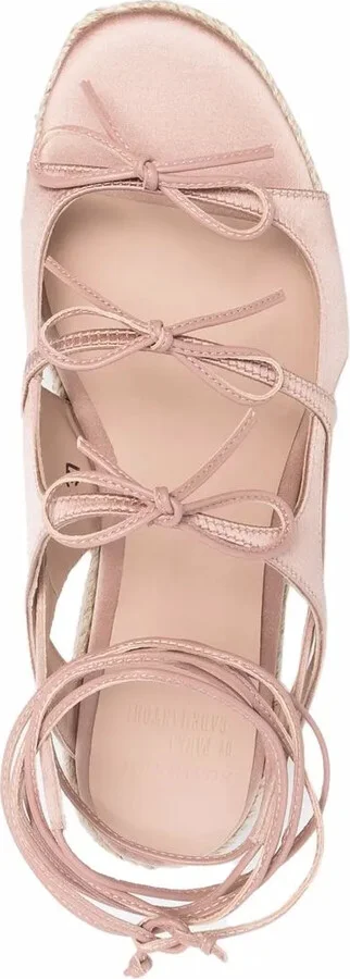 Paula multi-tie espadrille sandals - Image 4