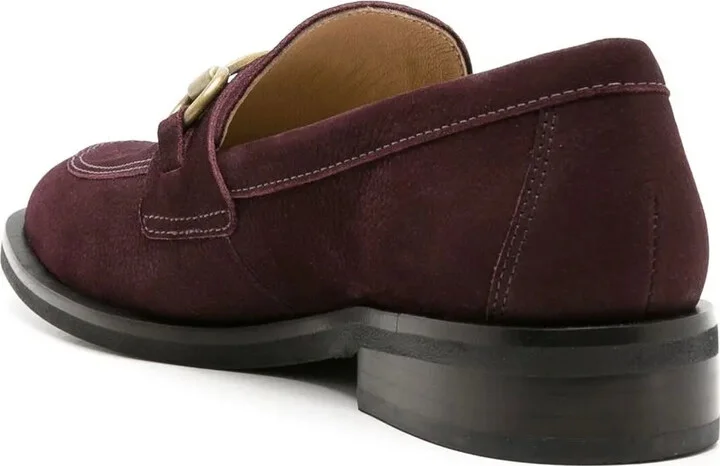 Paulette nubuck leather loafers - Image 3