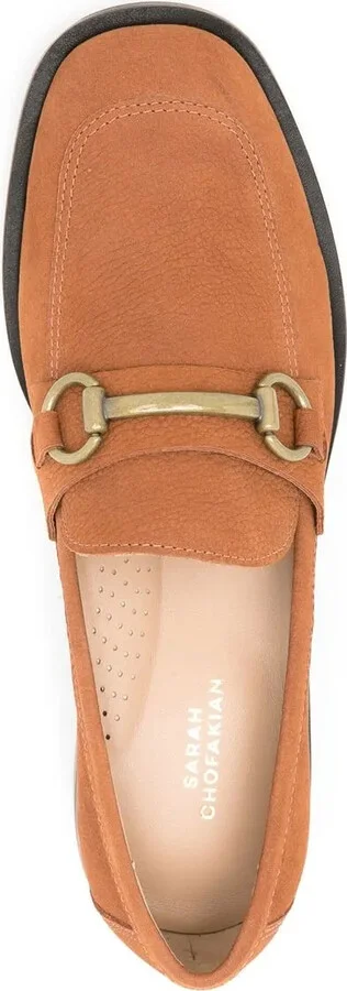 Paulette nubuck leather loafers - Image 4