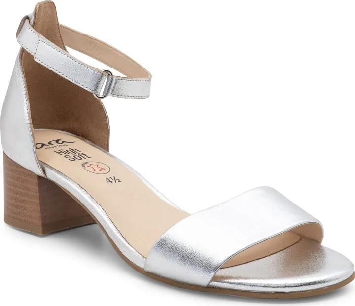 Silver Metallic Calf