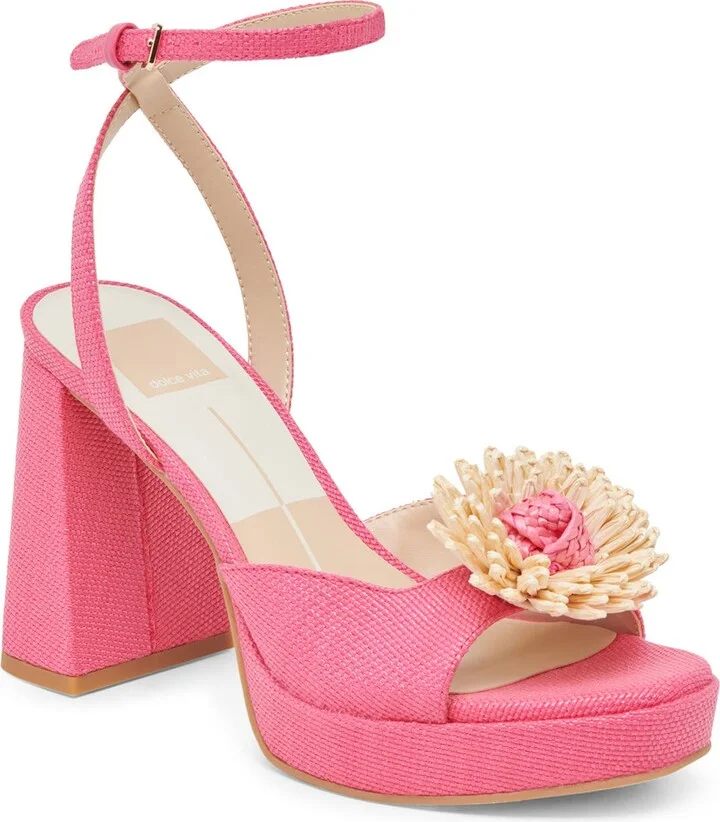 PINK RAFFIA