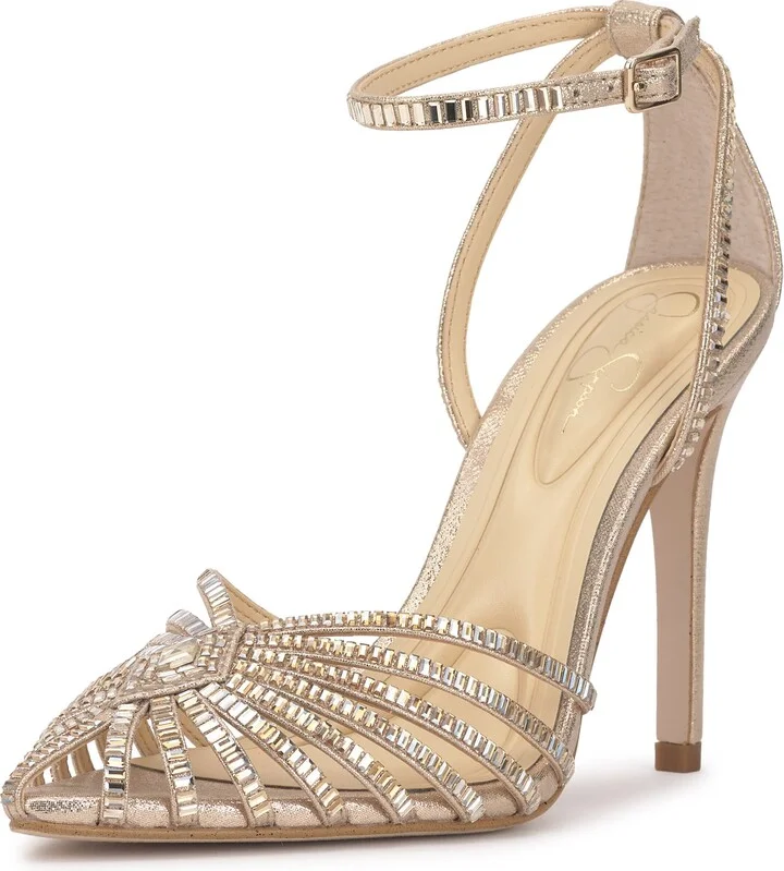 Paveri 2 Pointed Toe Ankle Strap Pump - Image 9