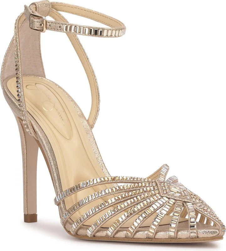 Paveri 2 Pointed Toe Ankle Strap Pump