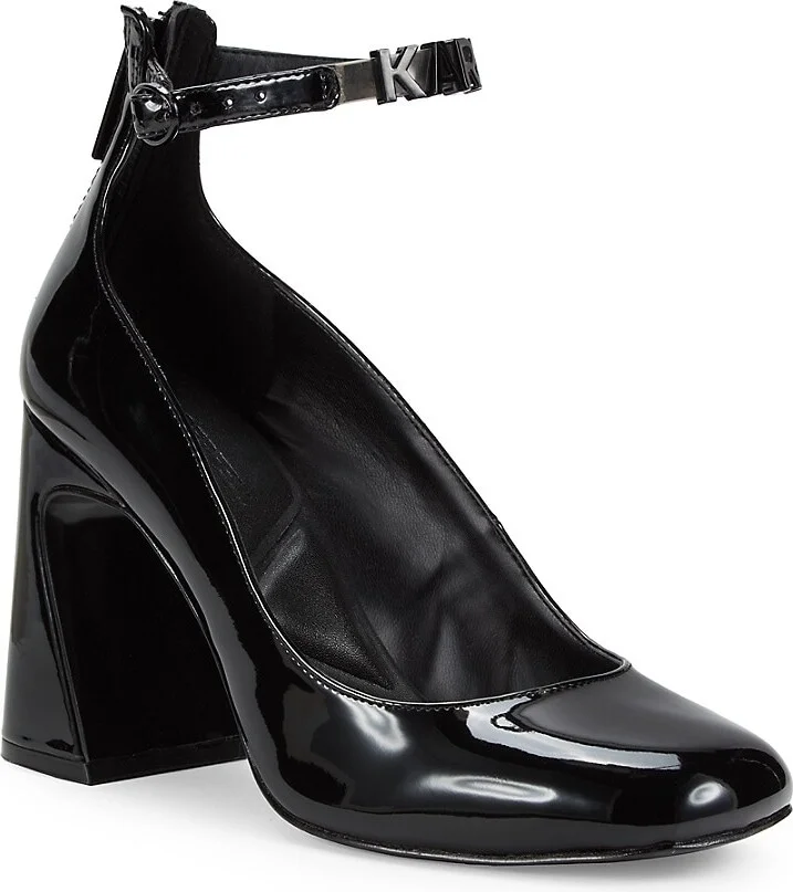 Pavla 90MM Block Heel Pumps - Image 2