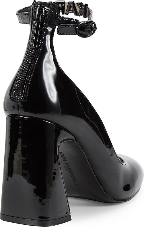 Pavla 90MM Block Heel Pumps - Image 3