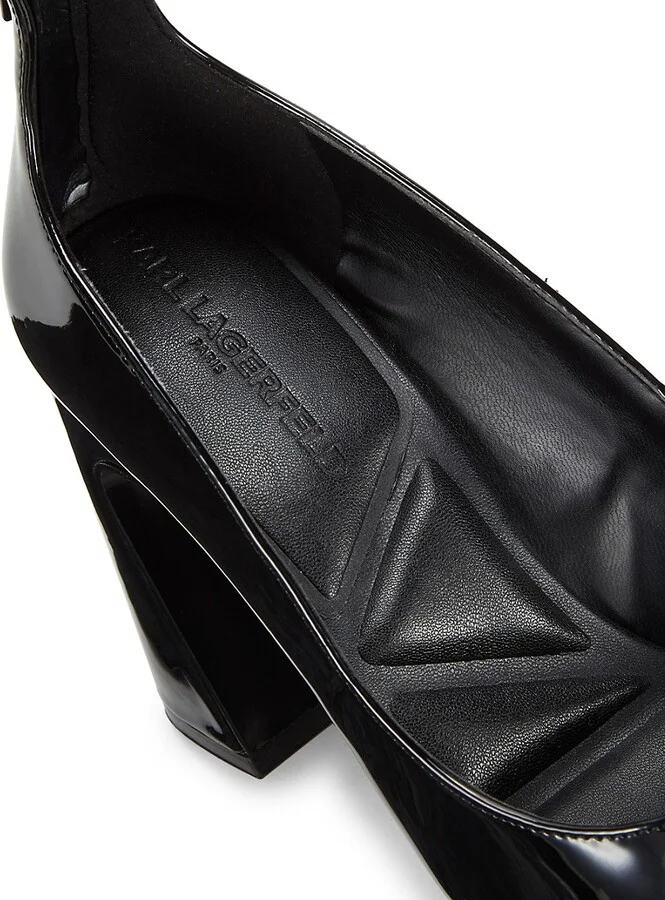Pavla 90MM Block Heel Pumps - Image 6
