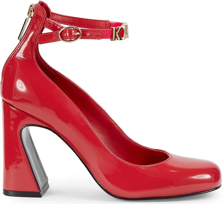 Pavla 90MM Block Heel Pumps
