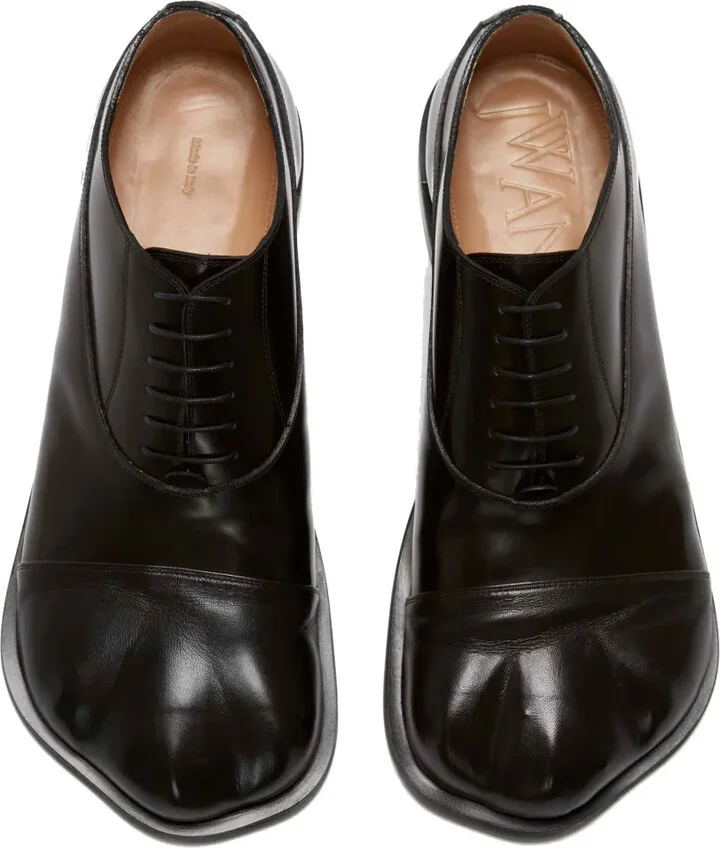 Paw leather derby shoes - Image 4