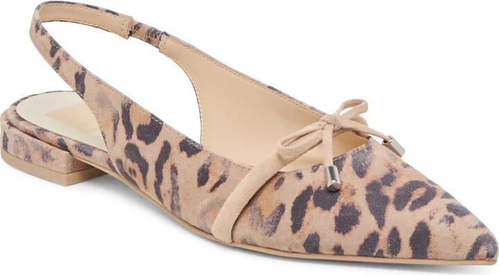 Light Leopard Suede