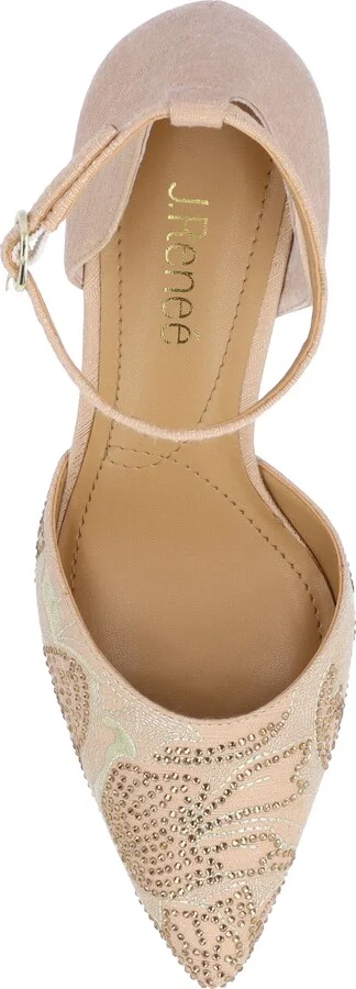 Payten Ankle Strap Pointed Toe Pump - Image 5