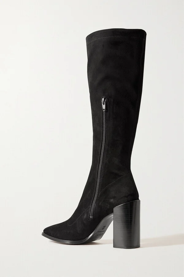 Paz stretch-suede knee boots - Image 3