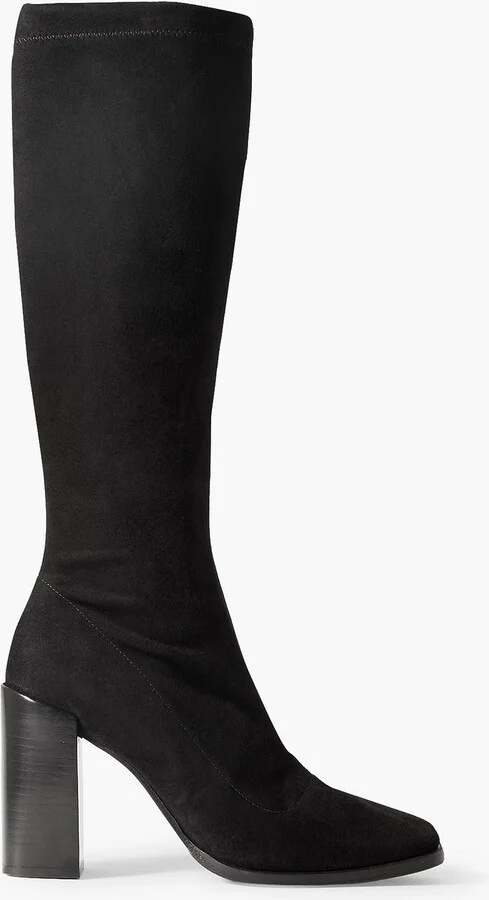 Paz stretch-suede knee boots