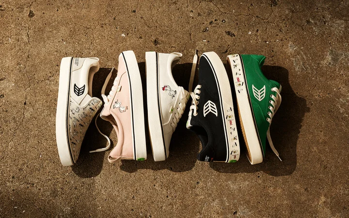 PEANUTS OCA Low Snoopy Skate Rose Canvas Sneaker Men - Image 11